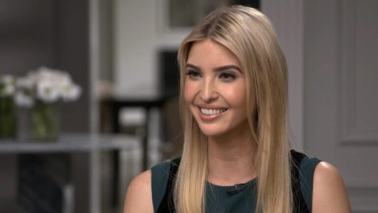 Ivanka Trump smiling