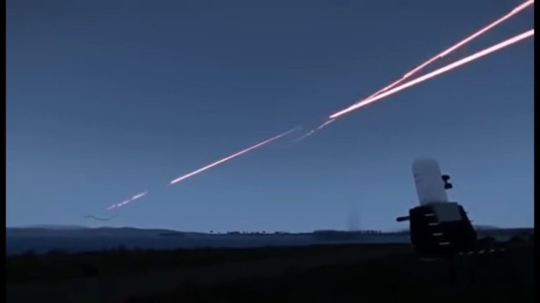 A missile launched