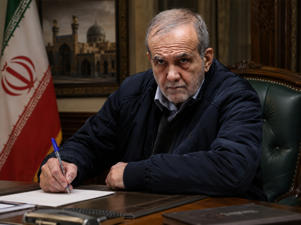 Iranian President Masoud Pezeshkian