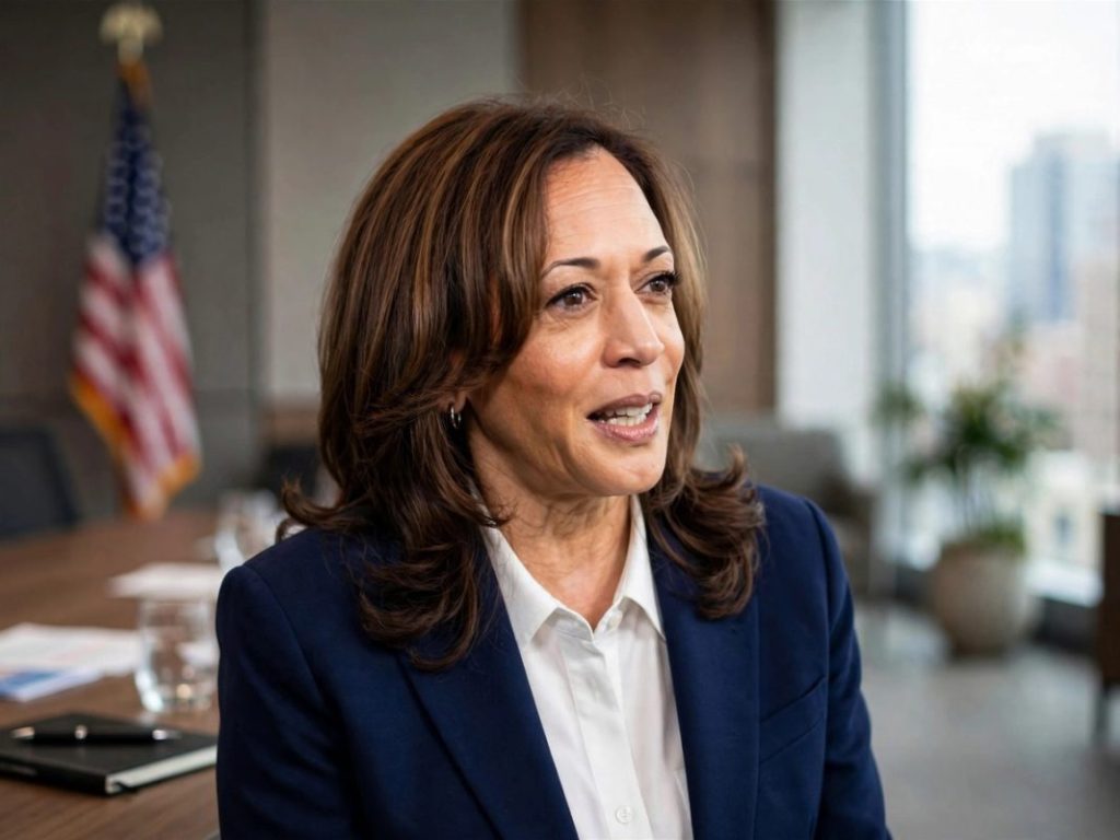 Kamala Harris discusses whether Democrats should pursue another impeachment of President Trump